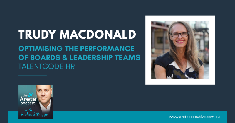Trudy MacDonald – Leadership Strategist – Organisational Psychologist – Founder of Talent Code HR