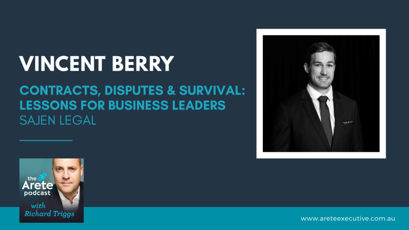 Vincent Berry – Director – Commercial Litigation & Insolvency Specialist – Sajen Legal